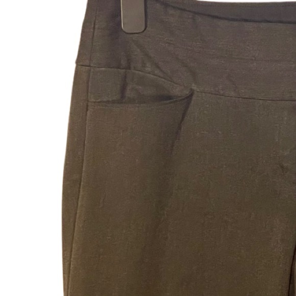 Express Design Studio Editor Black Trouser Low Rise Flared Leg Boot Cut Size 4 - Picture 5 of 9